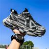 Fashion Men'S Shoes Thick Sole Casual Sports Shoes Breathable Outdoor Anti Slip Running Walking Shoes Trendy Male Sneakers