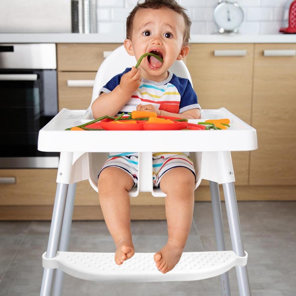 Repose-pieds réglable pour chaise haute Coussin antidérapant Repose-pieds sous le bureau pour tout-petit Bébé Mangeant à la maison Accessoires de chaise de bureau