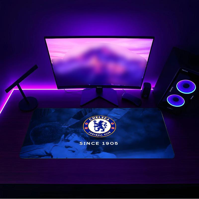 Chelsea F.C (12) Mouse pad with a non slip rubber base suitable for home offices and an ideal gift for gamers