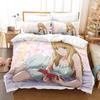 Fashion 3D Print Anime Carole & Tuesday Bedding Set Single Twin Full Queen King Size Bed Set Adult Kid Bedroom Duvet Cover Sets