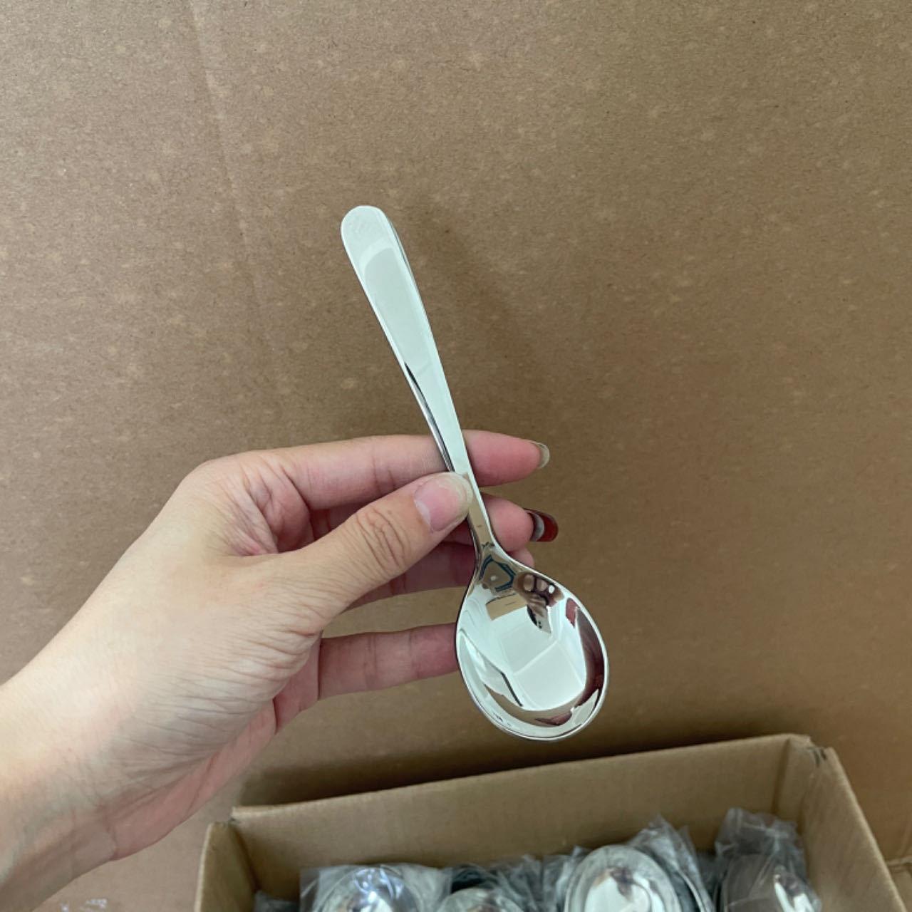 

3 Sizes Long Handle Ramen Spoon Soup Ladle Stainless Steel Tableware Ice Cream Teaspoons Cutlery Tablespoon