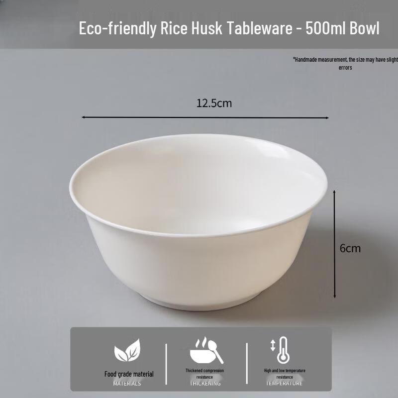 

Rice Husk Disposable Bowls