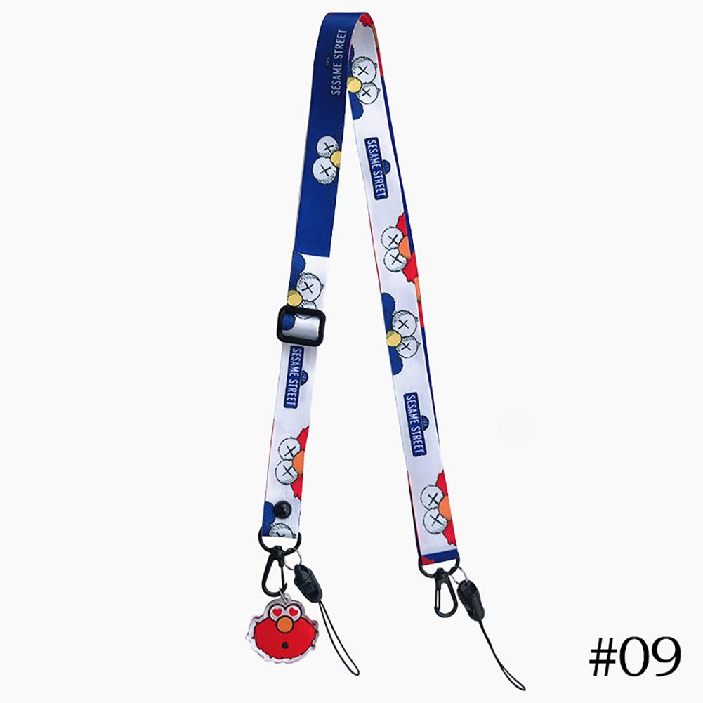 Ayarlanabilir Yüz Maskesi Askısı Çizgi Film Kolye Çapraz Askılı Düşmeye Karşı Maske Asma Boyun Tek Omuz Uzatılmış Maske Askısı