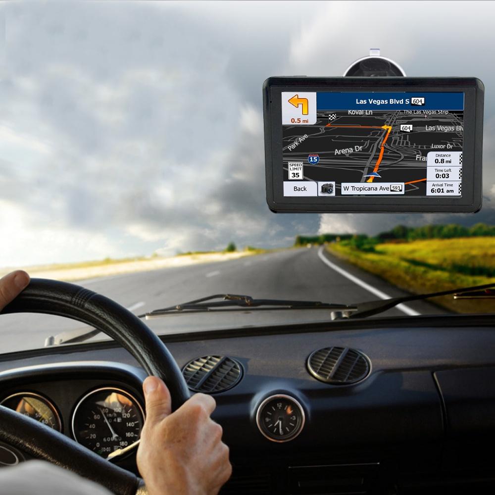 Kell 5'' Car Navigation GPS Navigator System Sat Nav European Map Speedcam Map