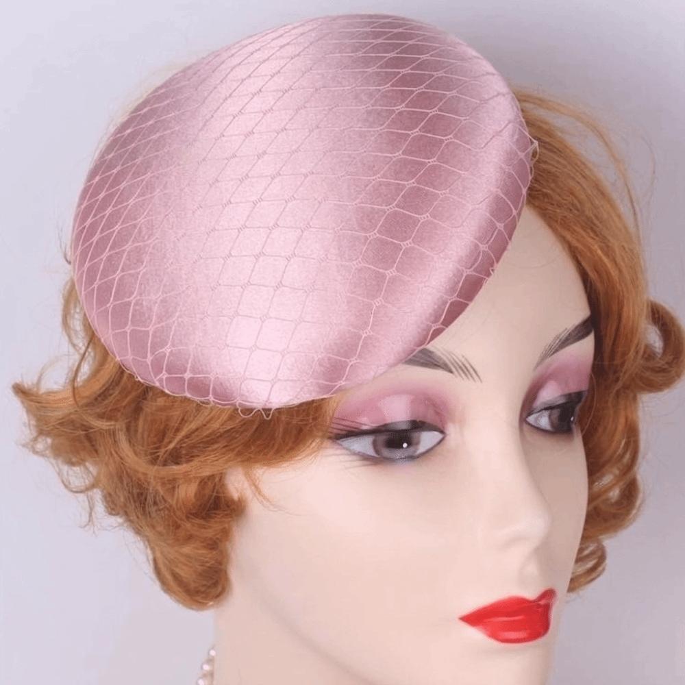 Kopfschmuck Vintage Fascinator Hut Einfarbige Maskenball Zylinder Braut Kopfschmuck Party Kopfschmuck