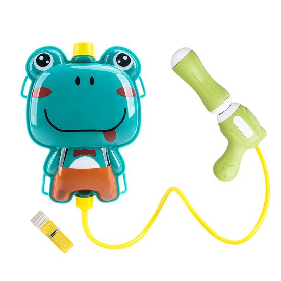 Cartoon Pull-Out Backpack Water Squirter for Kids Large Capacity Spray Toy for Summer Beach Pool Play Fun Outdoor Splash Game for Boy Girls