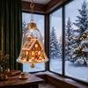 Acrylic Christmas Story Bell Ornament with Light for Holiday Decoration
