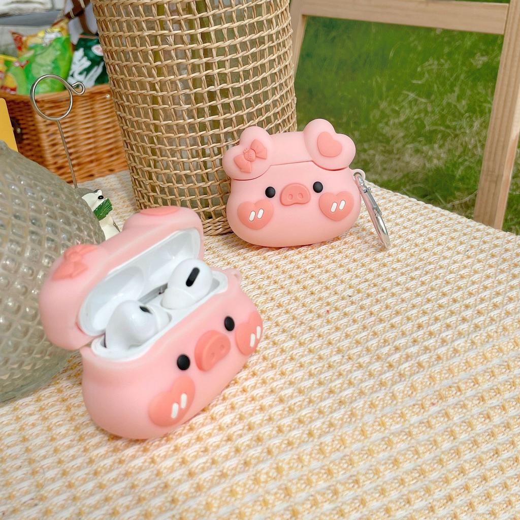 Butterfly Heart Pig Compatible AirPods Pro1 Apple Bluetooth Earphone Case 1/1/1 Gen Protective Case 1011