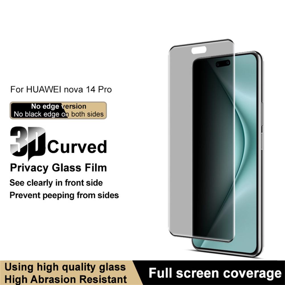 IMAK For Huawei nova 14 Pro 5G Anti Spy Tempered Glass Screen Protector (No Edge Version)