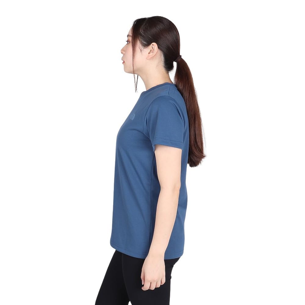 The North Face Square Mountain Logo Shady Medium S/S Tee, Blue,