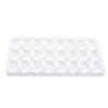 Food Grade Chocolate Mold Multi Purpose Baking Tray for Ice Cubes Jelly Pudding Candy Soap Candle Making Easy Release