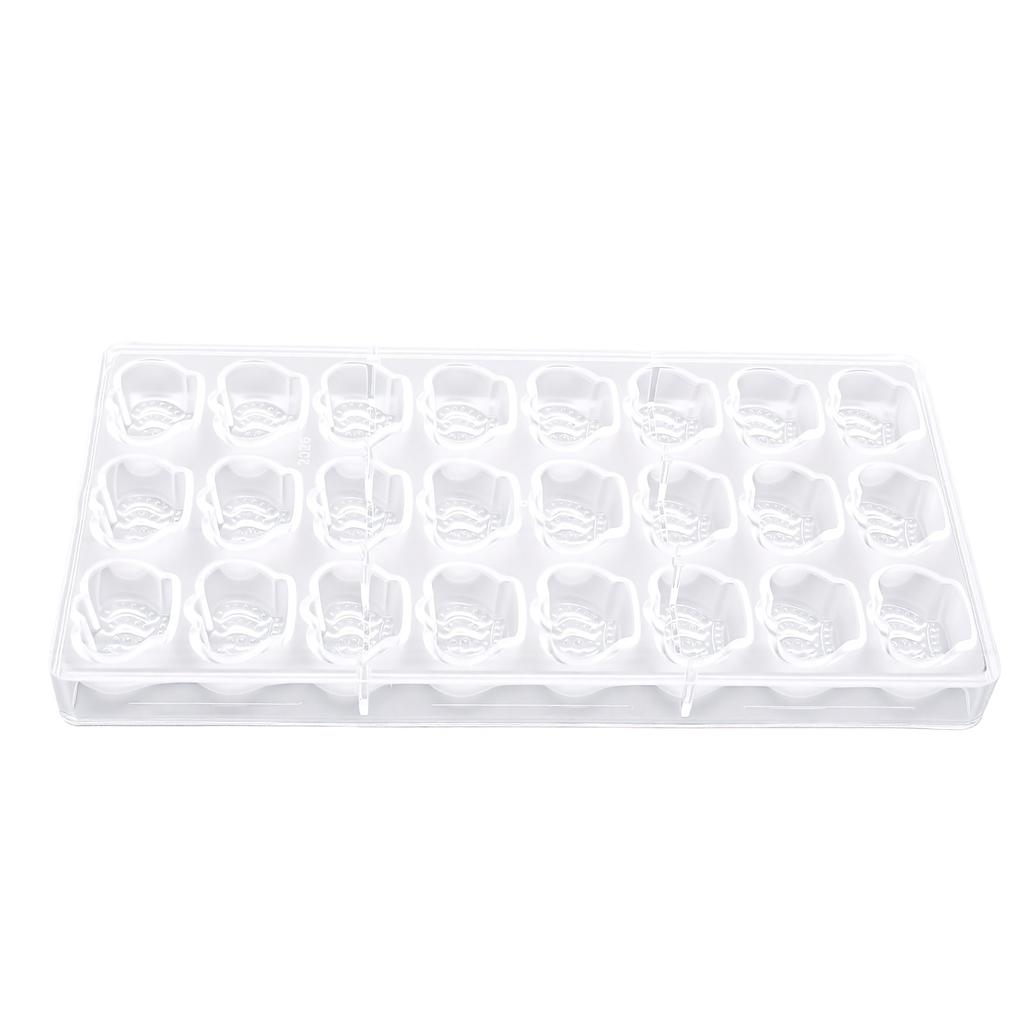 Food Grade Chocolate Mold Multi Purpose Baking Tray for Ice Cubes Jelly Pudding Candy Soap Candle Making Easy Release