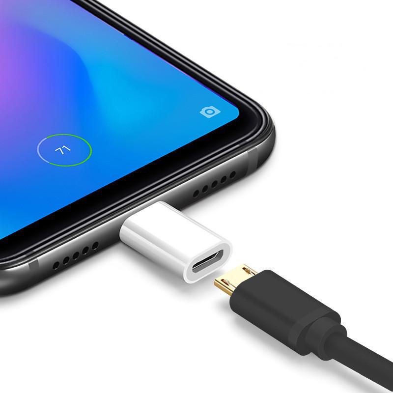 Yushuo Apple To Type-C & Micro USB Adapter Charging Cable Converter