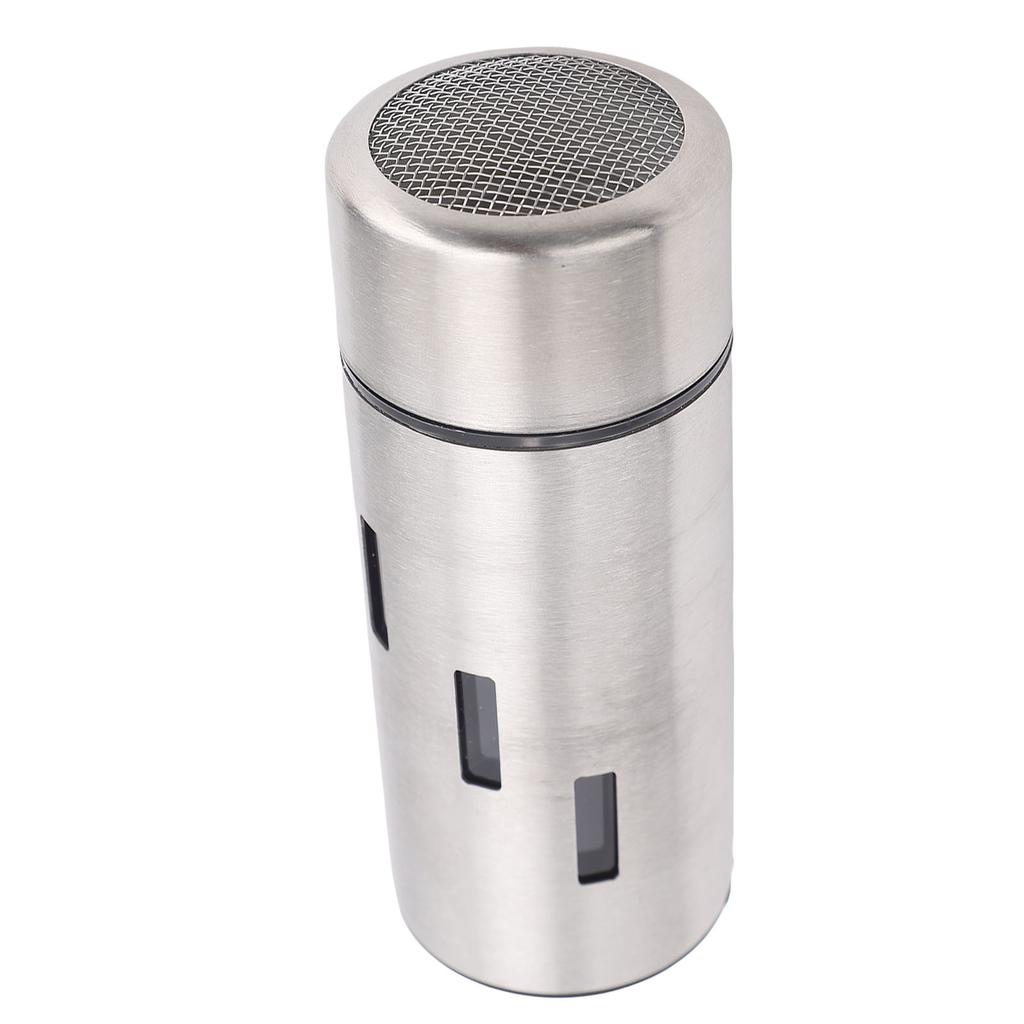 Kitchen Seasoning Can Multifunctional 304 Stainless Steel Seasoning Shaker Condiment Canister with Lid for Salt Sugar