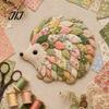 Unique Handmade Home Decorations Garden Animal Patchwork DIY Kit, Floral Fabric Sewing Cute Kit Butterfly Bird Crafting for Adults, Farmhouse