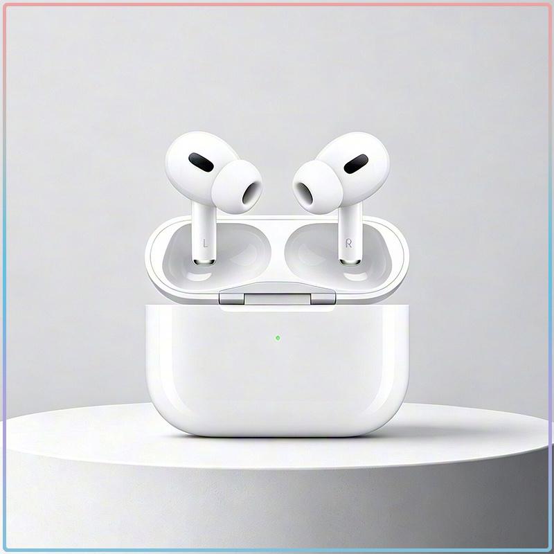 AirPods Pro 2 Kabellose Bluetooth-Kopfhörer Präzise Lautsprecheröffnungen Klare Anrufe Touch-Bedienung 30H Akkulaufzeit Ohrhörer für den täglichen Weg
