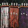 Halloween Skull Door Curtain Decoration for Spooky Festive Parties