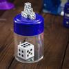 Novelty Funny Dice in a Cup Magic Trick Role Playing Props Illusion Mentalismo Magician  Prank Joke Toys For Kids Adults