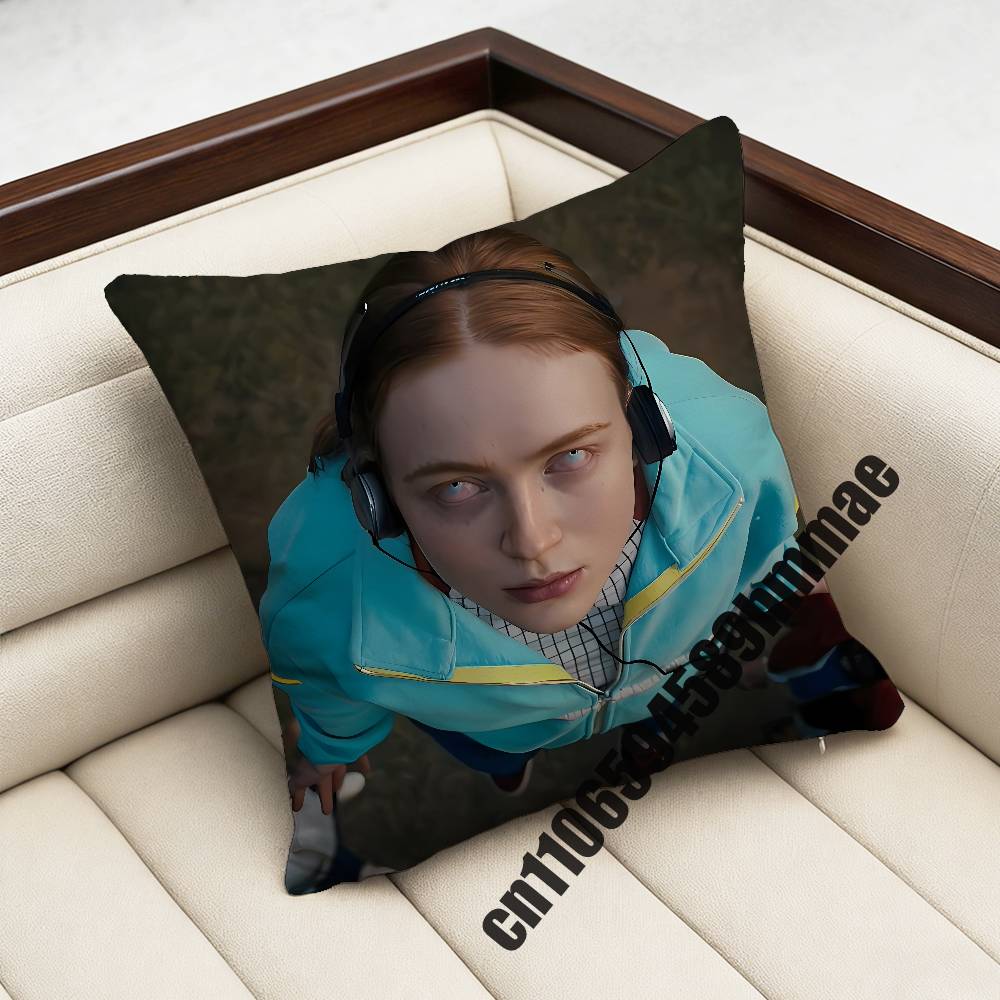 For Cool Funny SSadie Sink Throw Pillow Case Sham Xcm Xcm Square Bedroom Pillowcase Cushion Cover