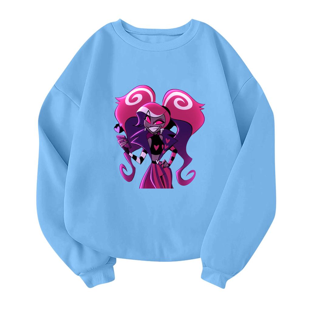 Детский модный легкий пуловер с длинным рукавом и круглым вырезом с карманами, пуловер с принтом