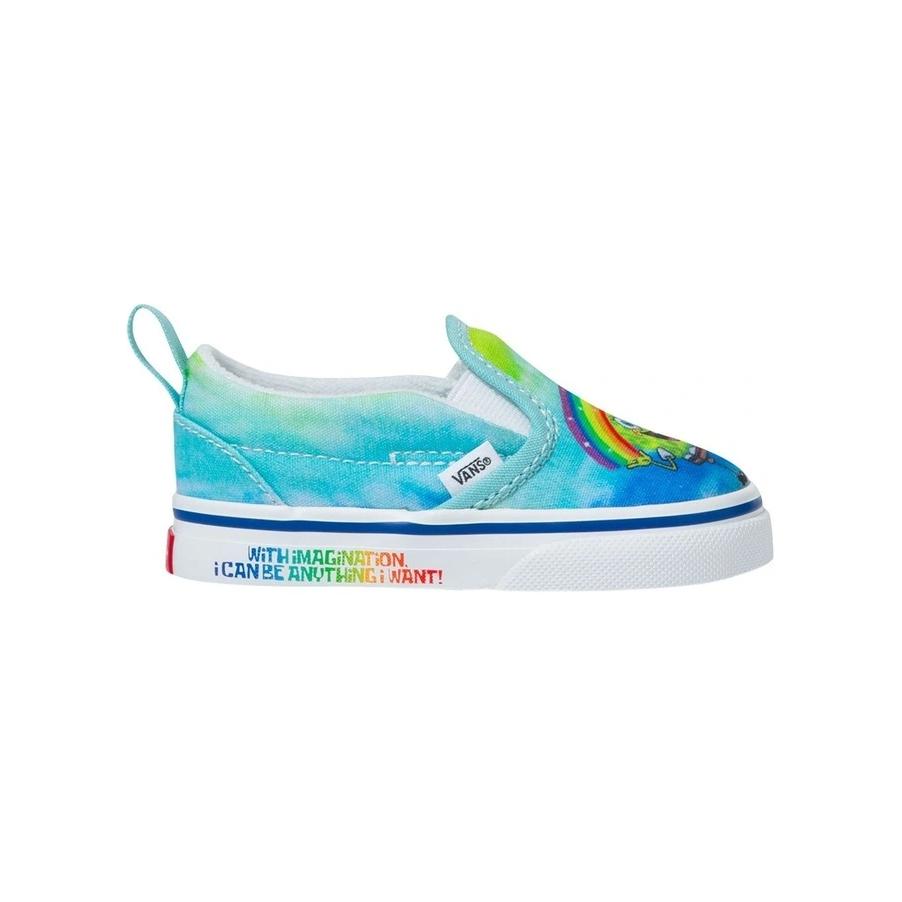 Vans Slip-On  SpongeBob SquarePants X  Velcro Toddler 'Imaginaaation' VN000UBSZAW