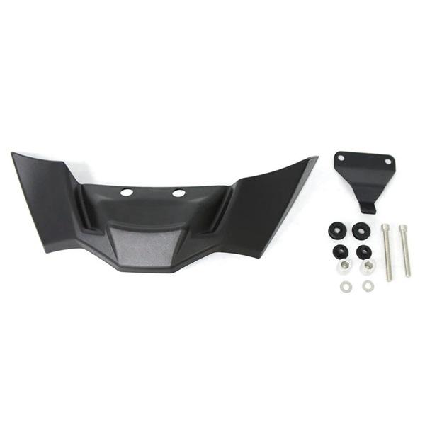 

Compatible with BMW 21-24 S1000R: Front Lip Spoiler, Air Intake Cover, and Head Deflector None
