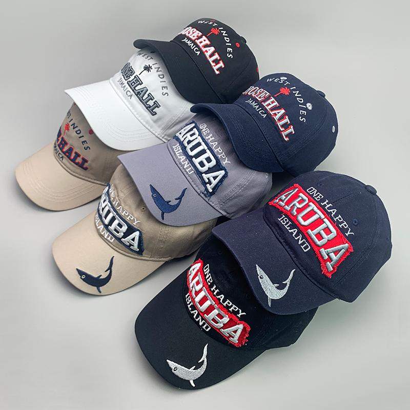Hip Hop  Street Shark Letter West Coast Men Women Baseball Hats Cotton Comfortable Fashion Skateboard Casual Sport Unisex Caps