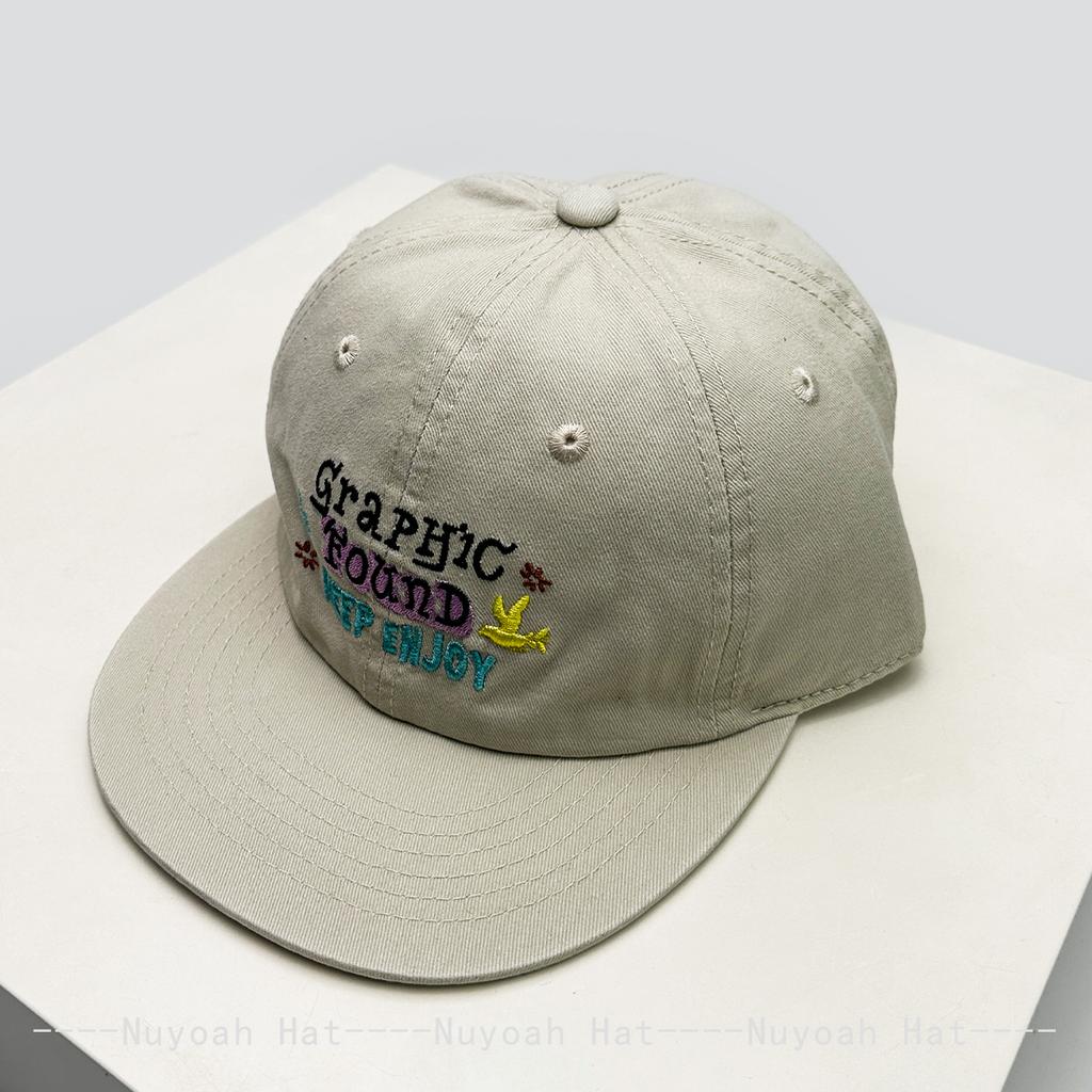 Baseball Stitching Stitched Embroidered Alphabet Cartoon KFashion Style Korean Women Men Her Him For Fresh Caps Peaked Hats Sunshade Flat Eave