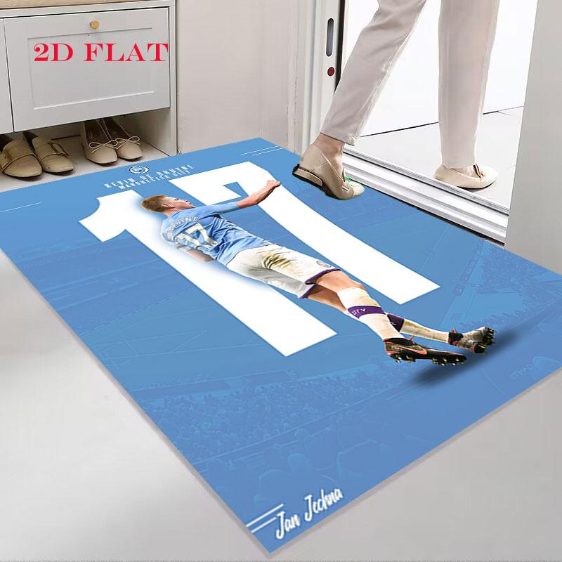 Kevin De Bruyne Carpet Rug for Living Room Bedroom Home Sofa Decoration,Kids Play Nonslip Floor Mat