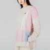 Puma Colorblock Rundhals Langarm Strick-Sweatshirt Damen Sweatshirt Rosa 535366-99