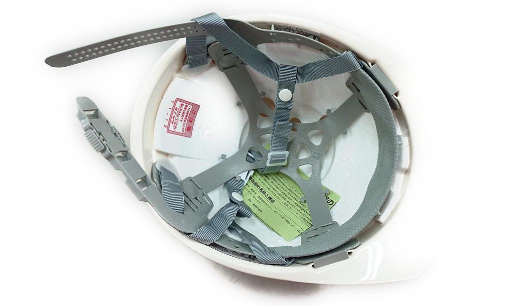 Tanizawa Manufacturing ABS Front Peak 0169EZ Co., Ltd. Helmet, White, ST#0169-EZ