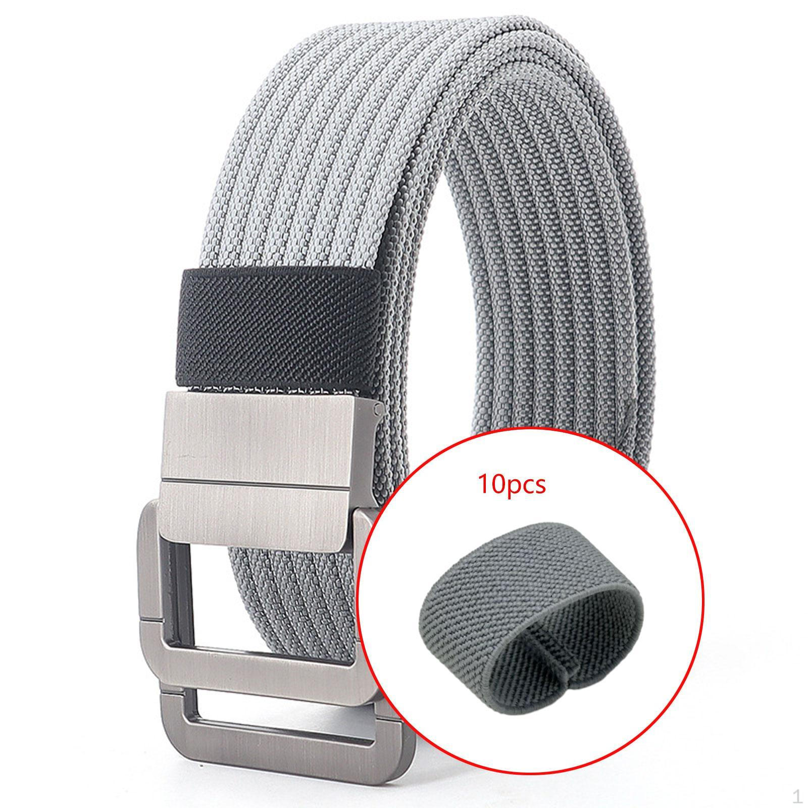 

10 штук еластичних петель для ременів для штанів, Dark Grey