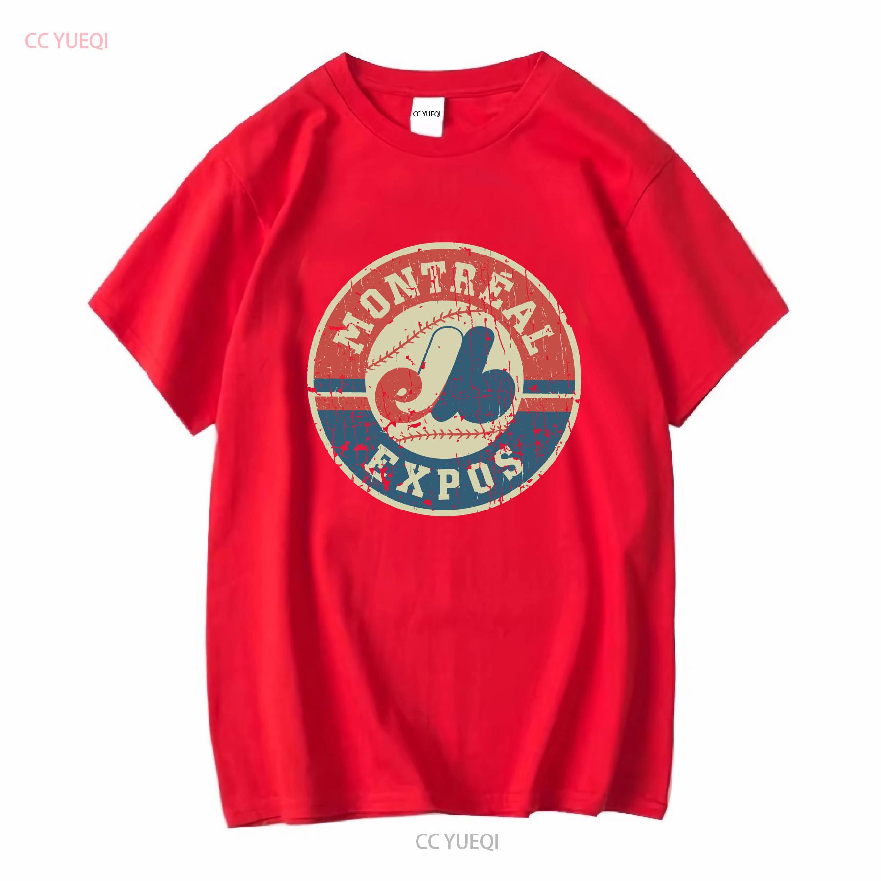 Montreal Expos 1969 Mens T Shirt S 3XL long or short sleeves vintage Washed Unisex Comfortable Soft designer clothes S
