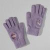 Leegamgak Christmas In Joseon Gloves (wool) - Light Purple