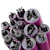 15Pcs Nail Art Stamp Pen Set,Flower Nail Stamp Pen,Nail Art Stamper Kit,Nail Art Tool With Different Patterns