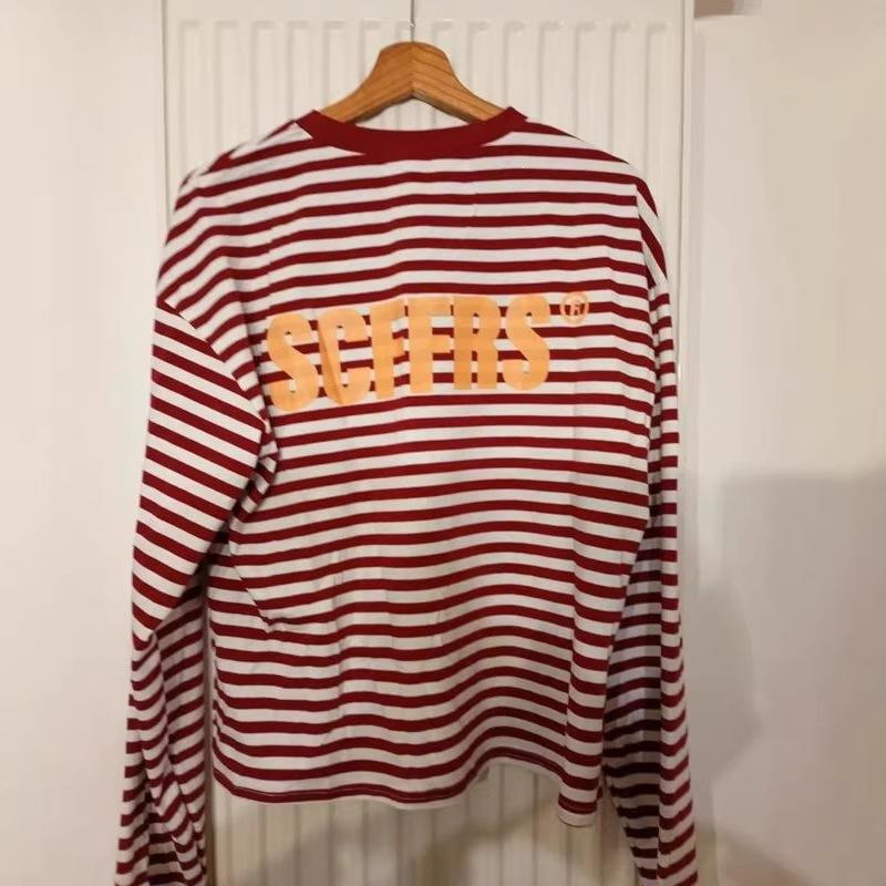 Fashion Striped T-shirt Summer New Loose Foreign Style Top Medium and Long Ins Short Sleeves