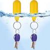 2 Stück Schaumstoff Schlüsselanhänger Halter Schwimmend Zurück Hängend Kajak Schlüsselanhänger Marine Schwimmfähig Segelns Schwimmender Anhänger Angel Schlüsselanhänger