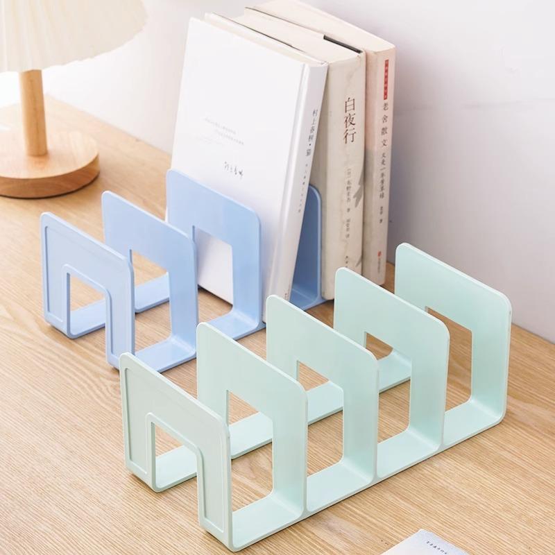 Multi-function Book Magazine Bookshelf Storage Bookends Stand Desk Organizer Holder for Books CD Files School Office Supplies