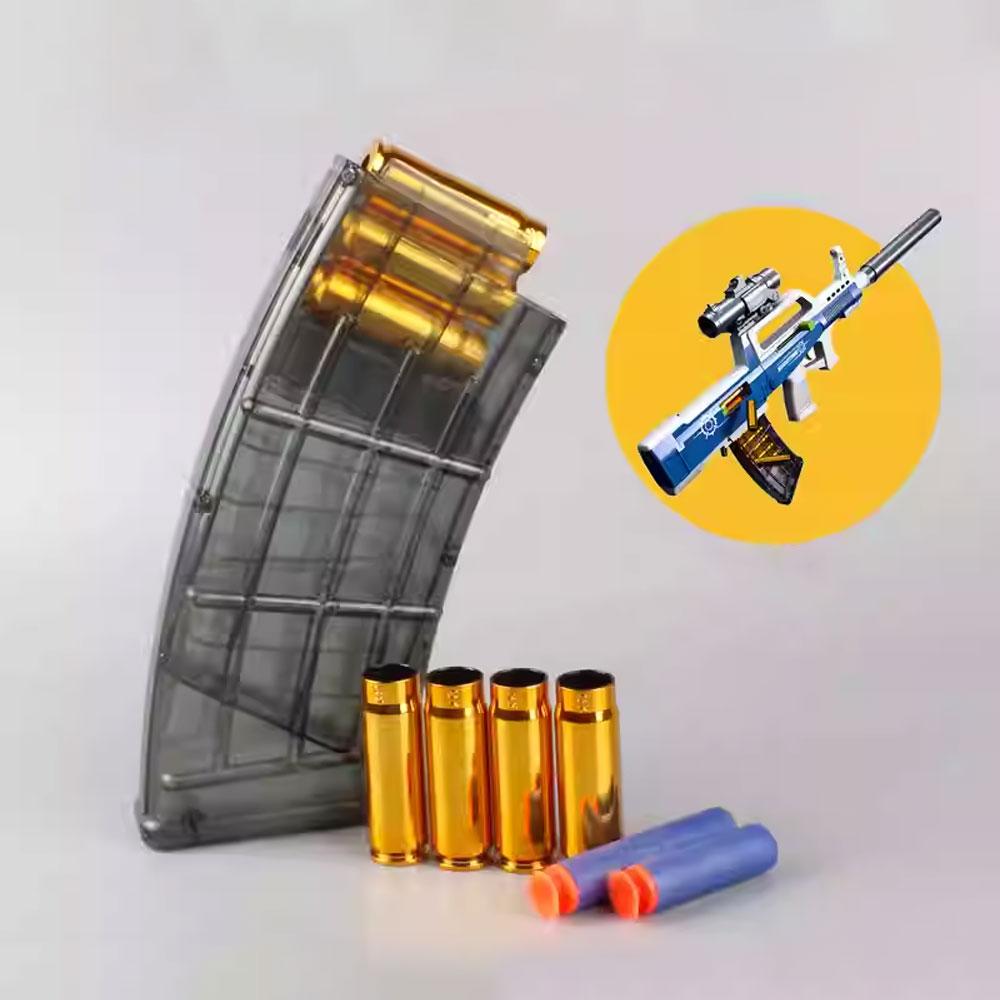 Outdoor Sports Soft Bullet Gun Handi QBZ95 EVA Foam Soft Darts Bullet Shell Model Magazine Game Toy Accessories QG787