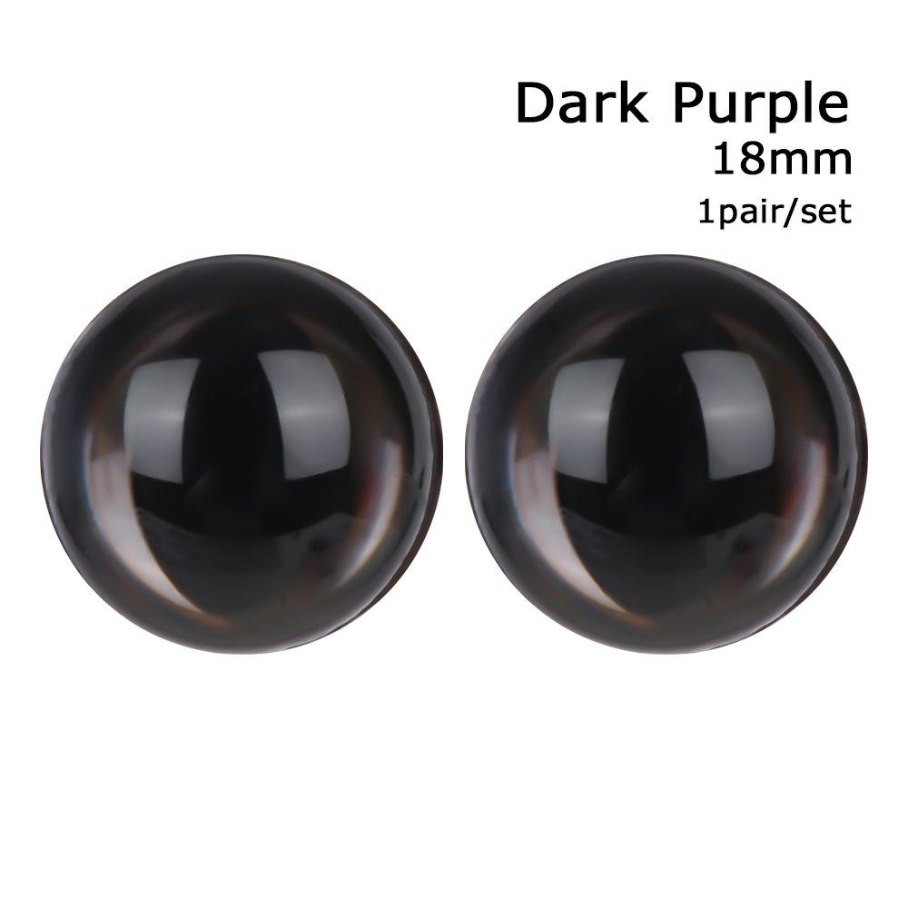 Color Toy Accessories DIY Eyes with Eyelashes Doll Accessories Stuffed Animal Supplies 3D Eyes