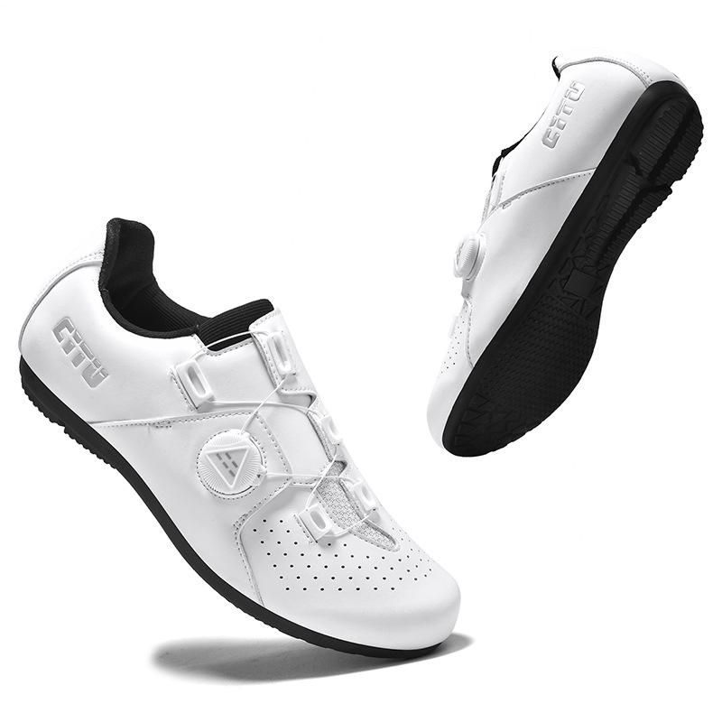 6001 Professional No-Lock Cycling Shoes for Mountain & Road Biking - Hard Sole, Spring/Summer 36
