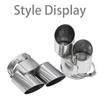 BMW X5 X6 X7 Quad Exhaust Tips G05 G06 G07 Dual Outlet Tail Nozzle Add-on