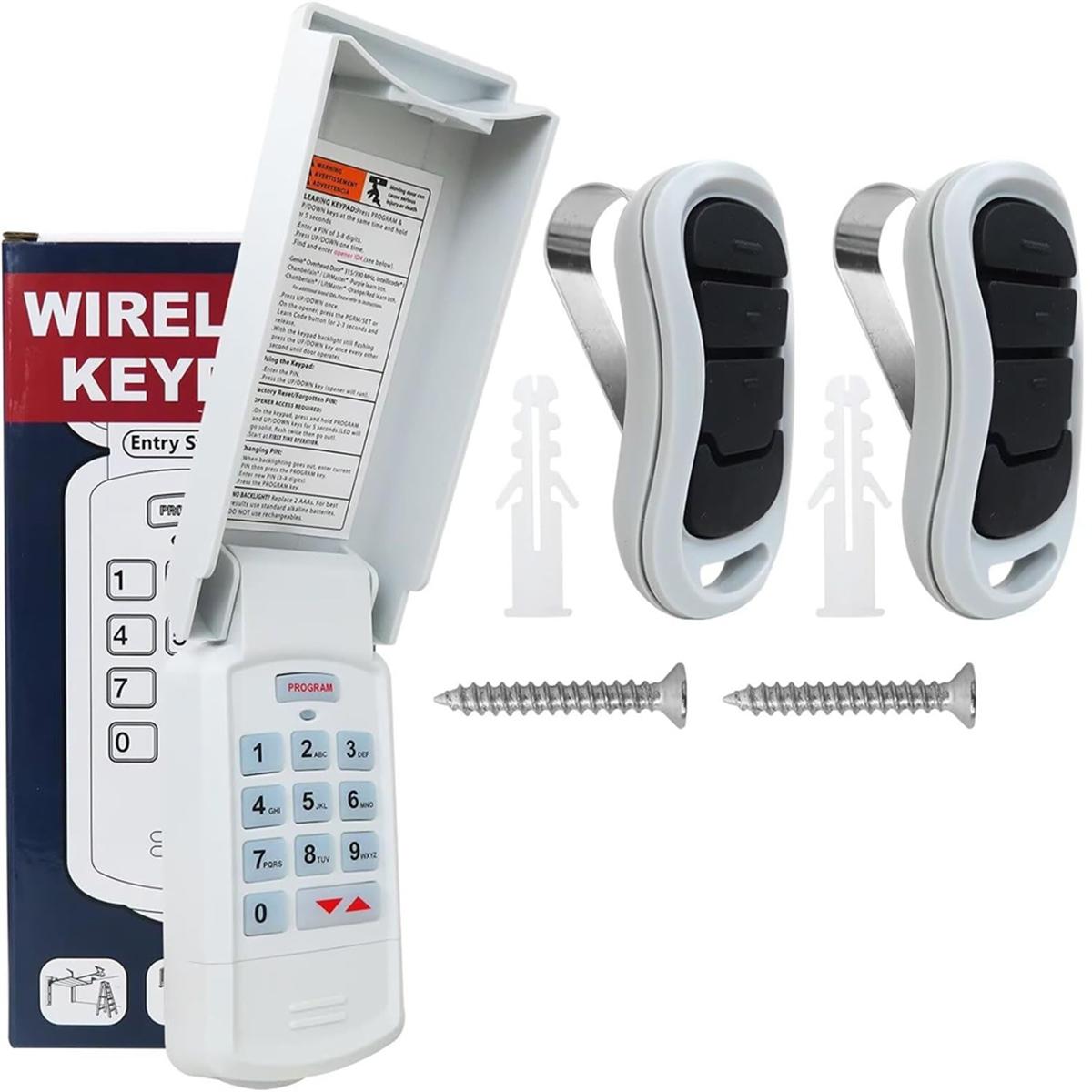 

2025+ 2 for Genie Intellicode G3T-BX G3T-R, Garage Door Remote Replacement for Overhead Door & Genie Intellicode China Mainland