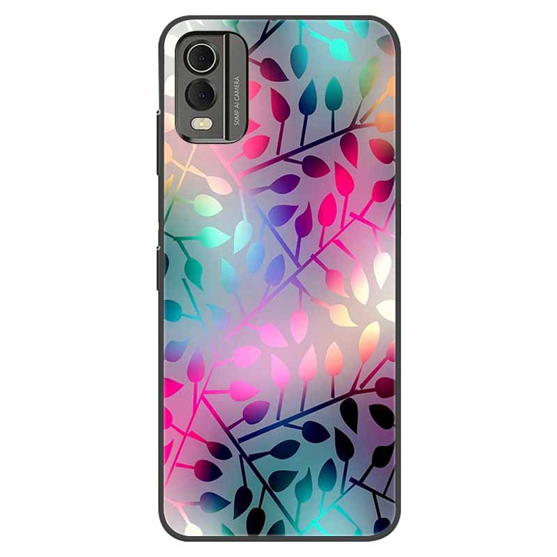 For Nokia C32 Case Shockproof Soft silicone TPU Back Cover For Nokia C32 C 32 Phone Cases NokiaC32 Cute Cartoon Fundas Shells