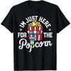 Im Just Here For The Popcorn Tshirt Movie Lover Gifts Men Cotton Men T Shirt S