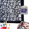 Diy Coloring Blanket With 24 Markers Color Your Own Cozy Velvet Throw Blanket For Kids Adults Creative Gift For Home Decor