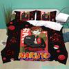 Uzumaki N-Naruto Bedding Set Cartoon Anime Quilt Cover Children Bedroom Bedclothes Boy Duvet Cover Polyester Bedspread Gift