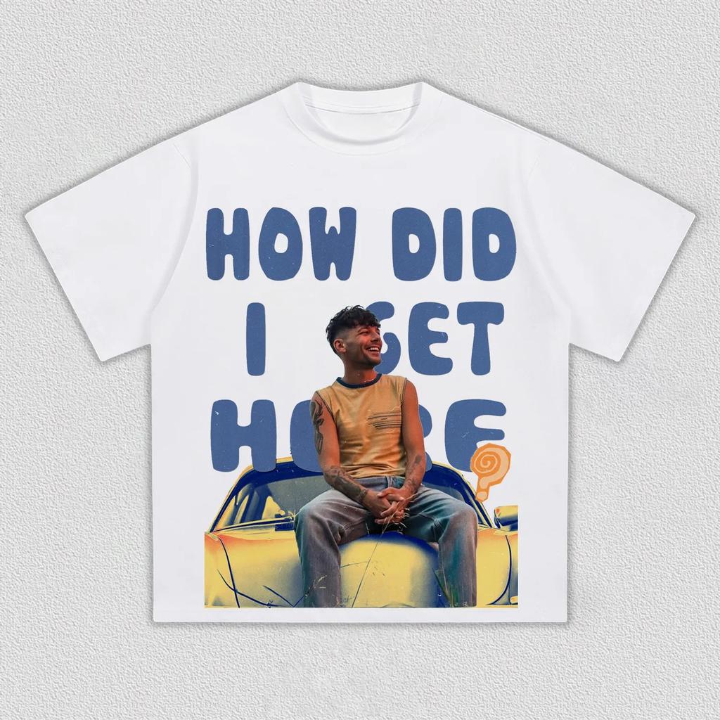 Louis Tomlinson Come Sono Arrivato Qui T-shirt Grafica Uomo Donna Retro Pop Cotone Manica Corta Streetwear Tee