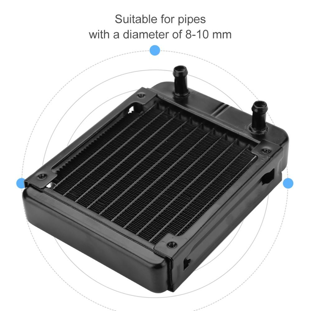 120MM Water Cooling Radiator 10 Tubes High Performance CPU Water Cooling Radiator PC CPU Water Cool System Radiator Gaming PC