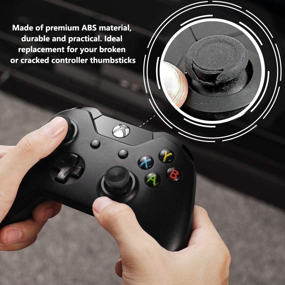 10pcs Replacement Thumbsticks for PS5 PS4 PS3 Controller Analog Thumb Sticks for XBOX ONE Series 360 Joystick Caps Repair Parts